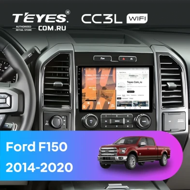 Штатная магнитола Teyes CC3L WiFi 2/32 Ford F150 (2014-2020) Тип-A
