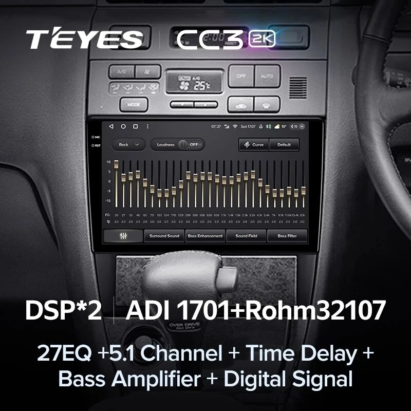 Штатная магнитола Teyes CC3 2K 4/32 Nissan Cefiro 2 A32 (1994-2000) F1