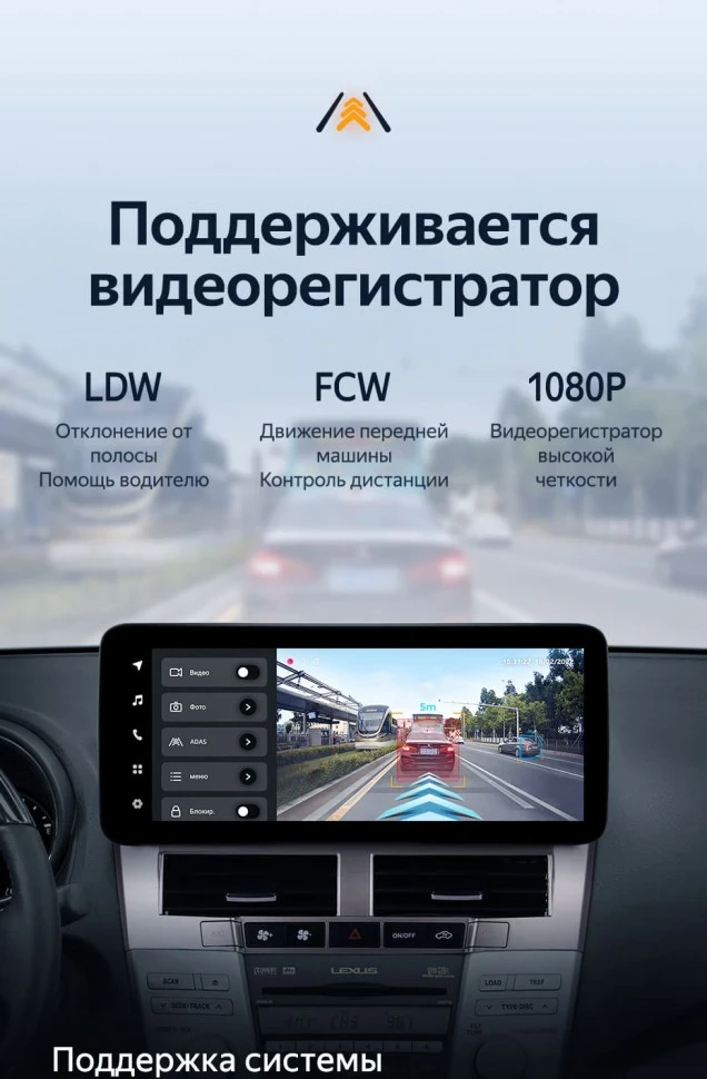 Штатная магнитола Teyes LUX ONE 6/128 Lexus RX300 RX330 RX350 RX400H (2003-2009) Тип-A