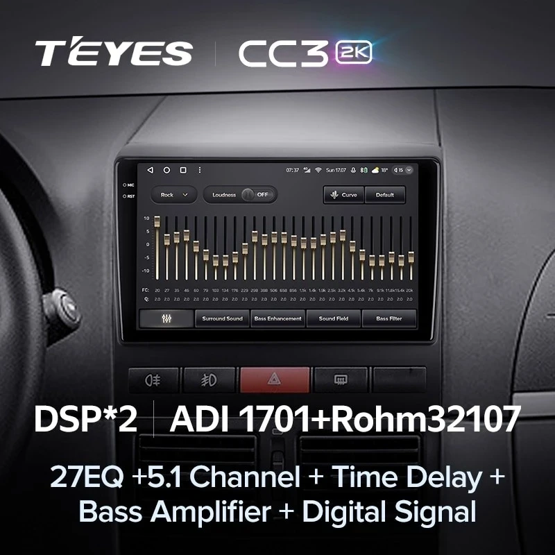 Штатная магнитола Teyes CC3 2K 4/64 Fiat Peron 9 2009 Idea (2011-2014)