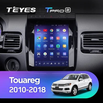 Штатная магнитола Tesla style Teyes TPRO 2 3/32 Volkswagen Touareg FL NF (2010-2018) Тип-A