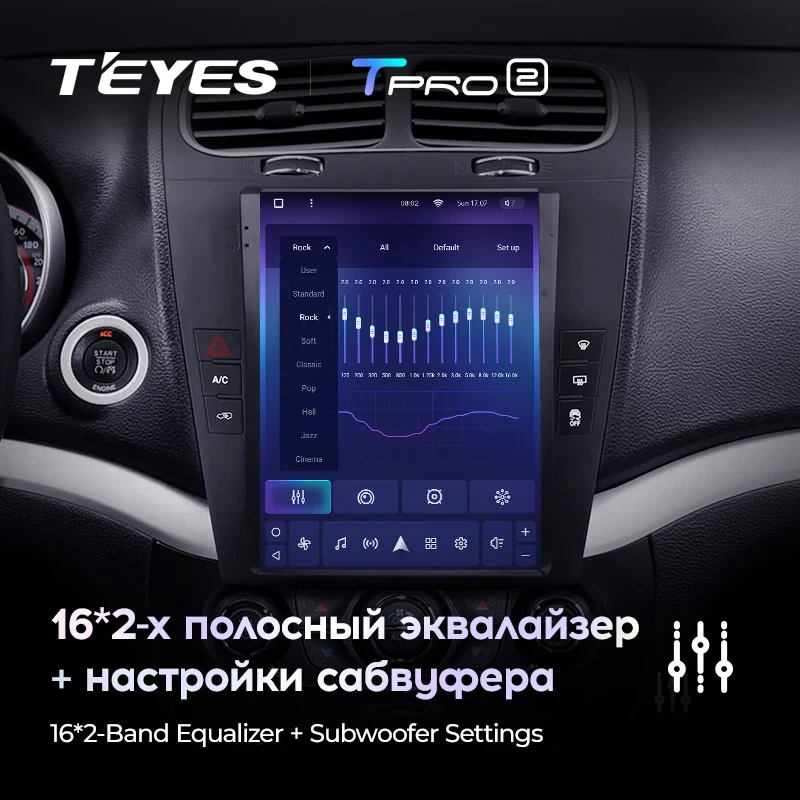 Штатная магнитола Tesla style Teyes TPRO 2 4/64 Nissan Bluebird Sylphy G11 (2005-2012)