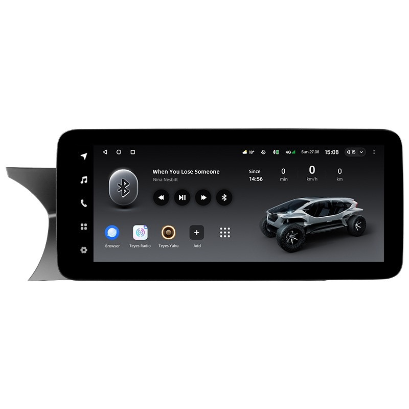 Переходная рамка Mercedes-Benz C-Class 3 W204 C204 S204 (NTG 4.5) (2011-2015) (12,3")