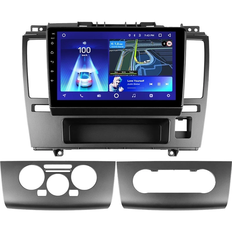 Переходная рамка Nissan Tiida C11 (2004-2013) F1 (9")