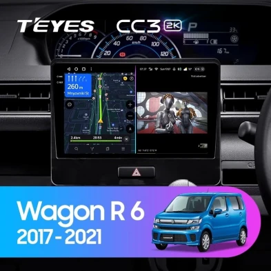 Штатная магнитола Teyes CC3 2K 4/32 Suzuki Wagon R VI (2017-2021)