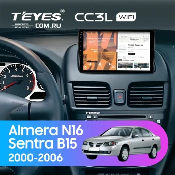 Штатная магнитола Teyes CC3L WiFi 2/32 Nissan Sentra B15 (2000-2006)
