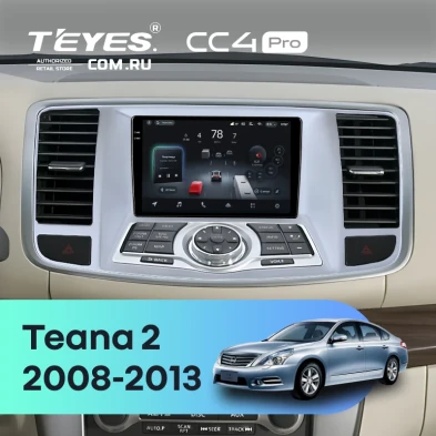 Штатная магнитола Teyes CC4 Pro 12/256 Nissan Teana 2 J32 (2008-2013) F2 Тип-A