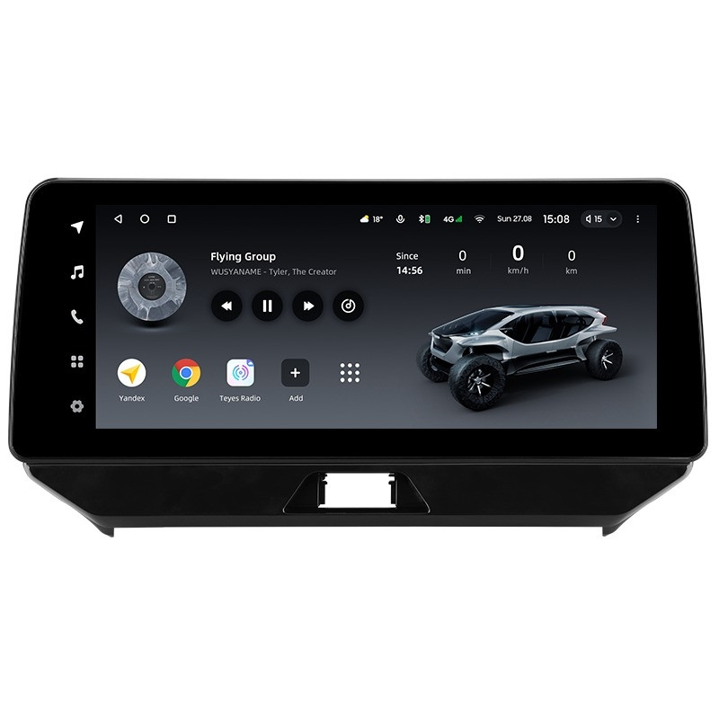 Переходная рамка Toyota Harrier 4 XU80 (2020-2022) (12,3")