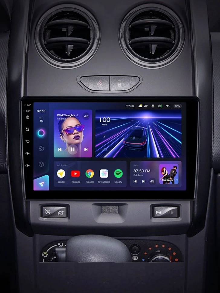 Штатная магнитола Teyes CC3 4/32 Renault Duster (2015-2021) F1