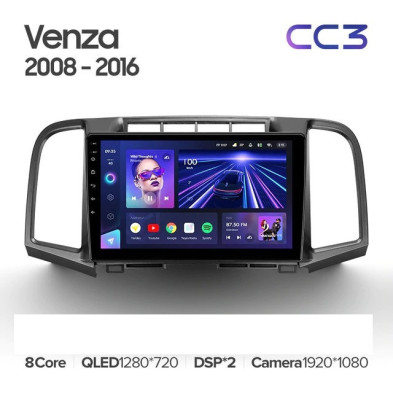 Штатная магнитола Teyes CC3 4/32 Toyota Venza (2008-2016)