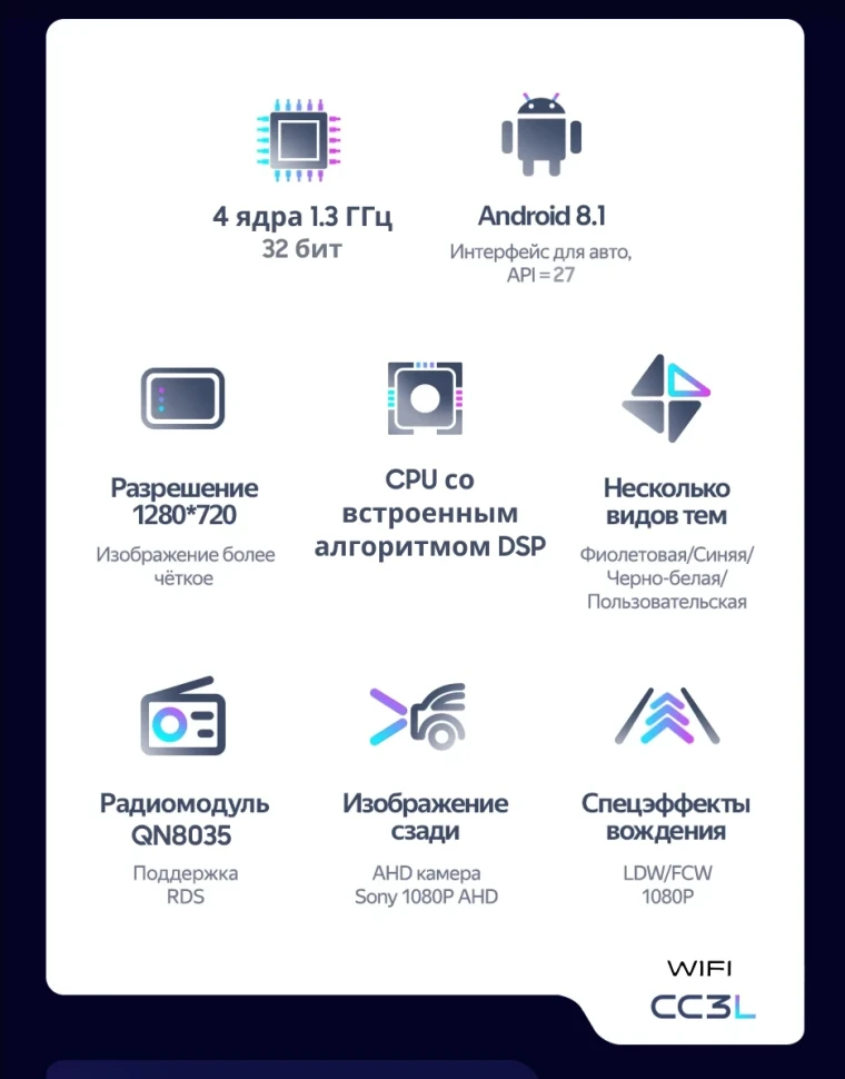 Штатная магнитола Teyes CC3L WiFi 2/32 Skoda Karoq (2017-2021) F2