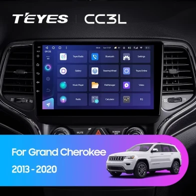 Штатная магнитола Teyes CC3L 4/32 Jeep Grand Cherokee WK2 (2013-2020) F2