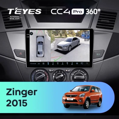 Штатная магнитола Teyes CC4 Pro 360 12/256 Mitsubishi Zinger 2015+