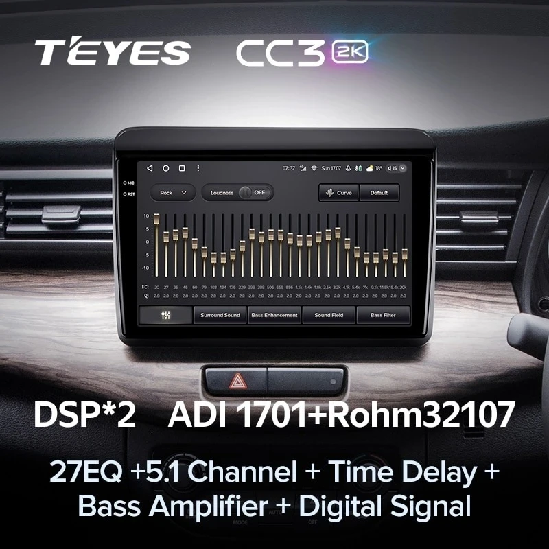 Штатная магнитола Teyes CC3 2K 4/64 Suzuki Ertiga (2018-2020)