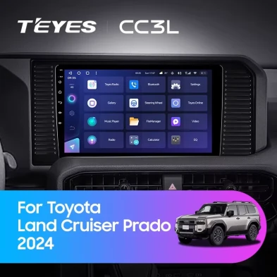 Штатная магнитола Teyes CC3L 4/64 Toyota Land Cruiser Prado 250 (2024-2026)