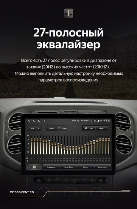 Штатная магнитола Teyes CC3 2K 6/128 Volkswagen Tiguan 1 NF (2006-2016) F2 (11")