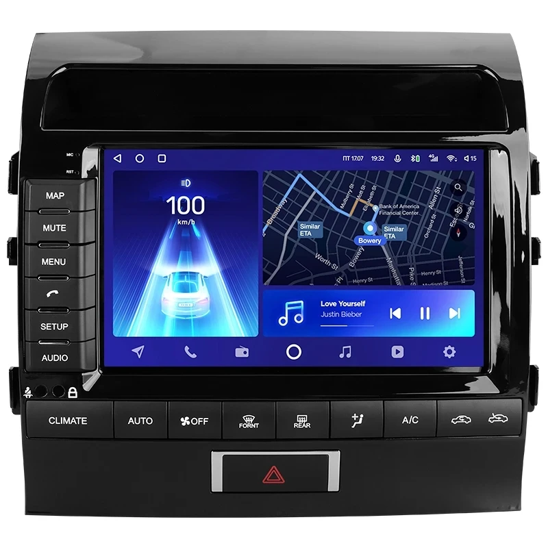 Переходная рамка Toyota Land Cruiser 200 (2007-2015) F2 Тип-A (9")