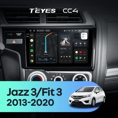 Штатная магнитола Teyes CC4 6/64 Honda Jazz 3 (2015-2020) Тип-B