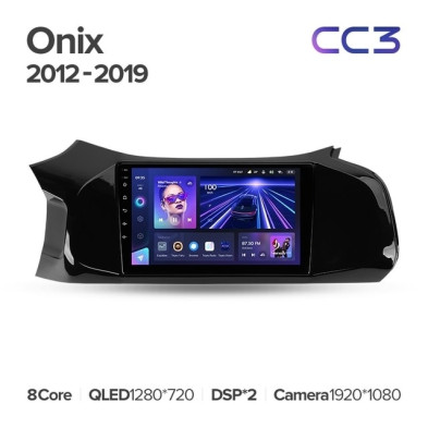 Штатная магнитола Teyes CC3 4/32 Chevrolet Onix (2012-2019)