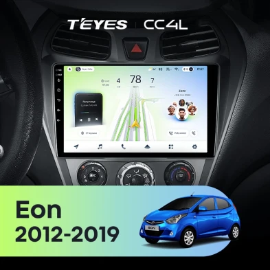 Штатная магнитола Teyes CC4L 6/64 Hyundai Eon (2012-2019)
