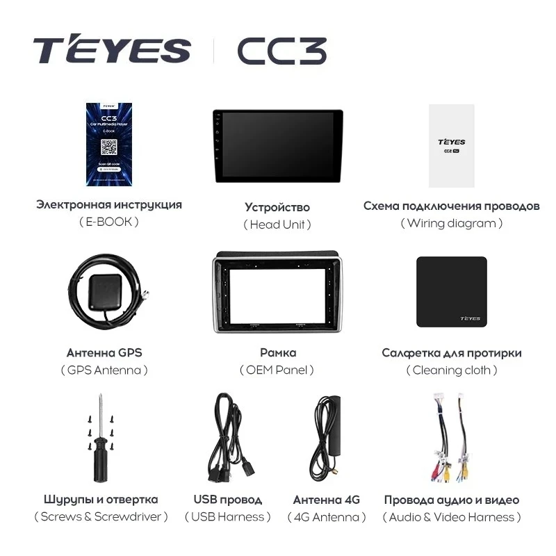 Штатная магнитола Teyes CC3 4/32 Kia Sorento 2 II XM (2012-2021) F2