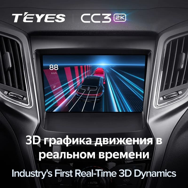 Штатная магнитола Teyes CC3 2K 6/128 Changan CS75 (2014-2019)