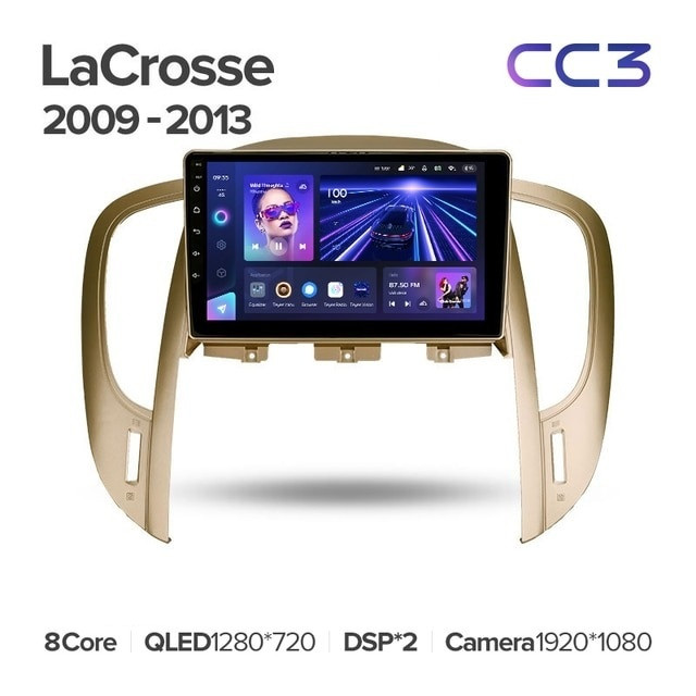 Штатная магнитола Teyes CC3 4/32 Buick Lacrosse (2009-2013)