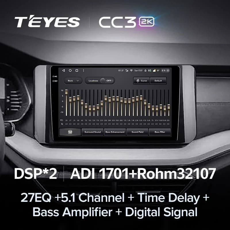 Штатная магнитола Teyes CC3 2K 360 6/128 Skoda Octavia 4 A8 (2019-2021)