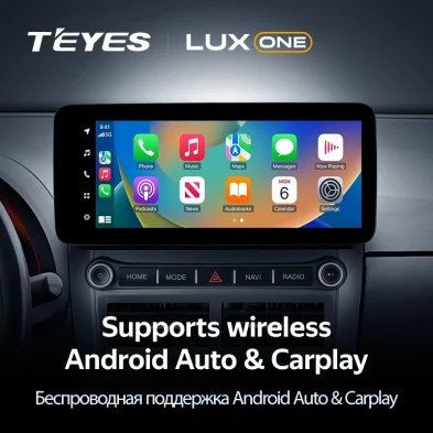 Штатная магнитола Teyes LUX ONE 360 6/128 Toyota Corolla 10 E140 E150 (2006-2013)