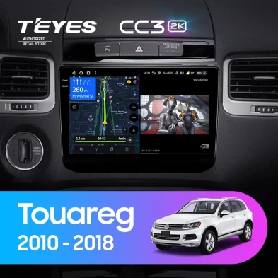 Штатная магнитола Teyes CC3 2K 4/32 Volkswagen Touareg FL NF (2010-2018)