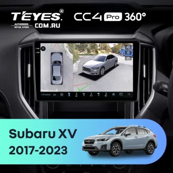 Штатная магнитола Teyes CC4 Pro 360 8/128 Subaru XV (2017-2023)