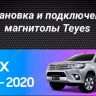 Штатная магнитола Teyes CC3 2K 4/32 Honda Fit 3 GP GK (2013-2020) Тип-B Правый руль