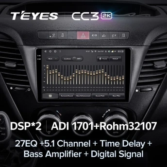 Штатная магнитола Teyes CC3 2K 360 6/128 Iveco Daily 6 (2014-2022)