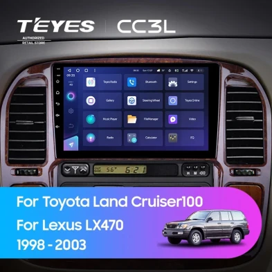 Штатная магнитола Teyes CC3L 4/32 Toyota Land Cruiser 100 (1998-2003) F3