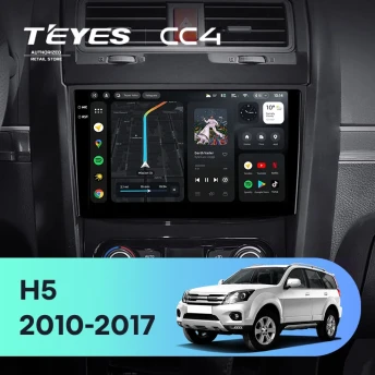 Штатная магнитола Teyes CC4 8/128 Great Wall Hover H5 (2010-2017)