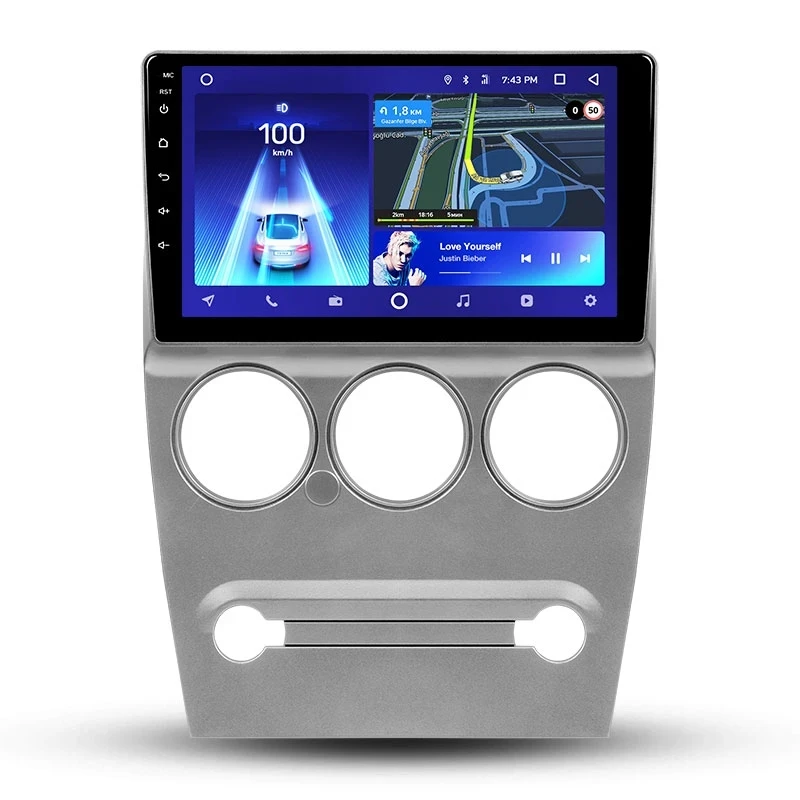 Переходная рамка Citroen C-Elysee (2008-2013) (9")