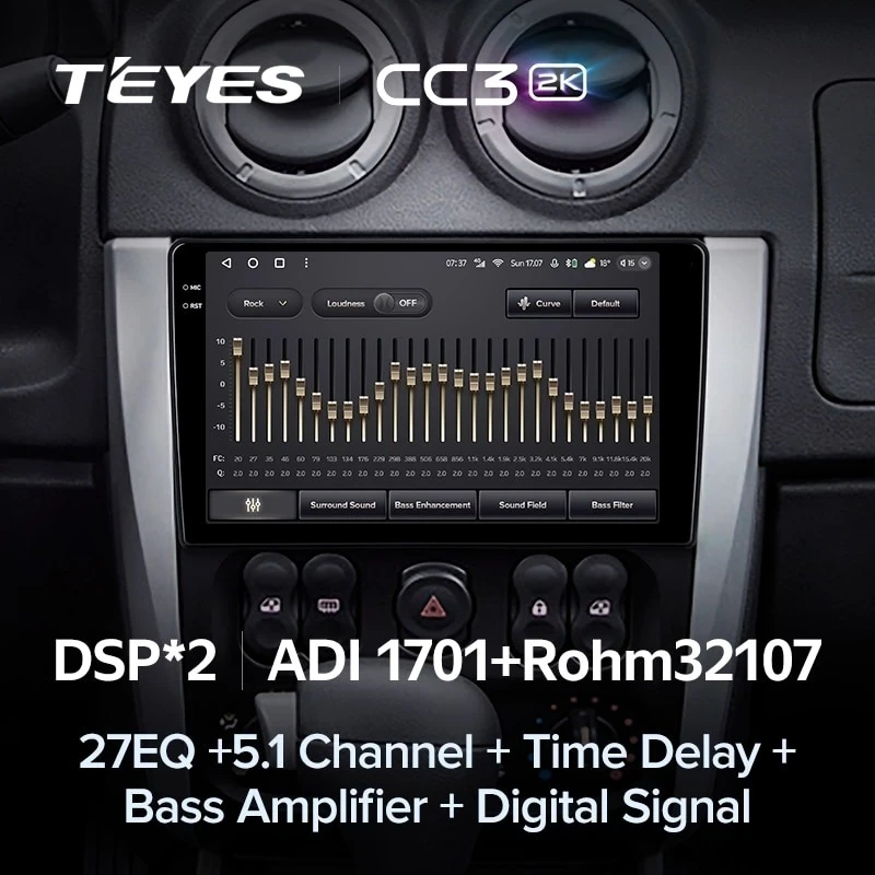 Штатная магнитола Teyes CC3 2K 4/32 Nissan Almera 3 G15 (2012-2018) F1