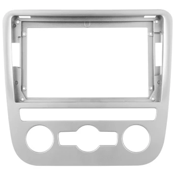 Переходная рамка Volkswagen Scirocco 3 Mk3 (2008-2014) F4 (Серая) (9")