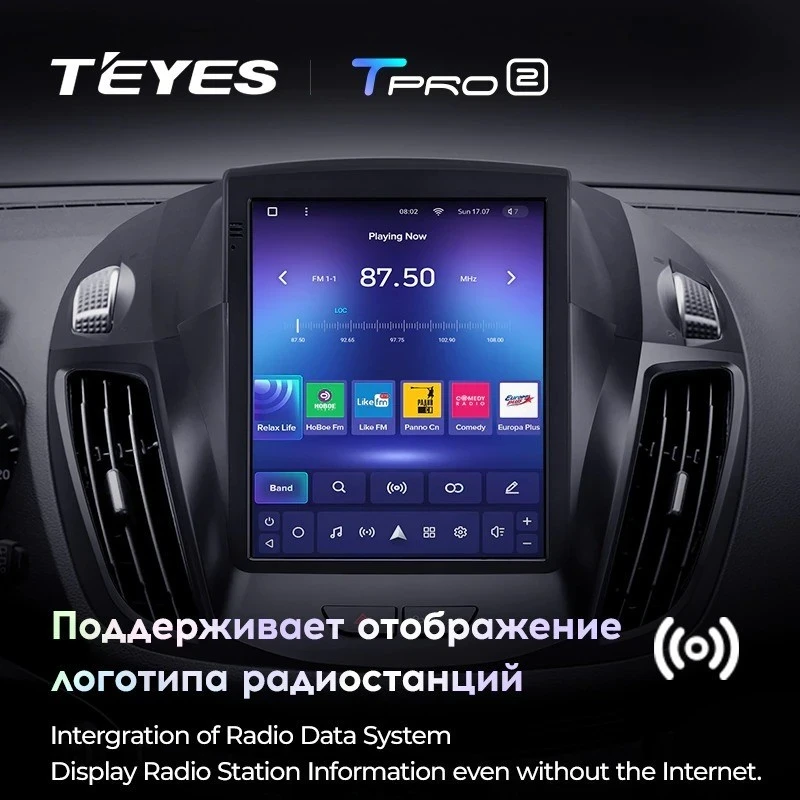 Штатная магнитола Tesla style Teyes TPRO 2 3/32 Ford Escape 3 (2012-2019)