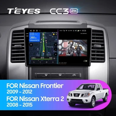 Штатная магнитола Teyes CC3 2K 4/32 Nissan Frontier (2009-2012)