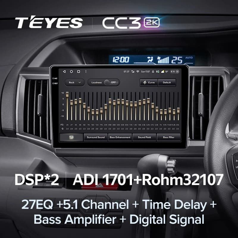 Штатная магнитола Teyes CC3 2K 4/64 Honda Stepwgn 4 (2009-2015) Правый руль