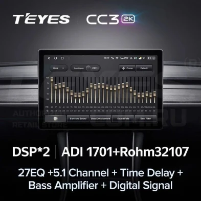 Штатная магнитола Teyes CC3 2K 4/32 Suzuki Jimny JB64 (2018-2020) (11")