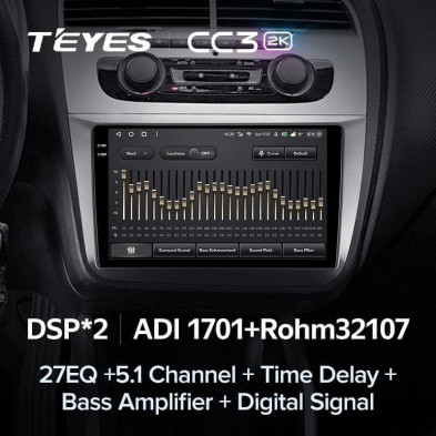 Штатная магнитола Teyes CC3 2K 360 6/128 Volkswagen Amarok (2010-2024)