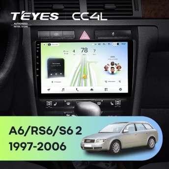 Штатная магнитола Teyes CC4L 6/64 Audi RS6 1 (2002-2006)