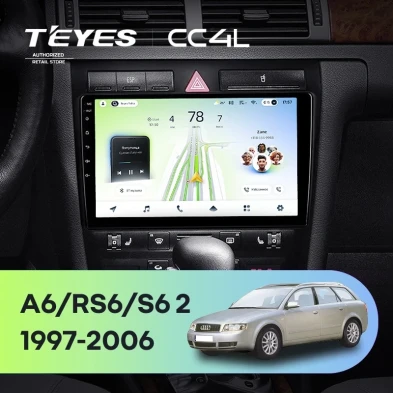 Штатная магнитола Teyes CC4L 6/64 Audi RS6 1 (2002-2006)