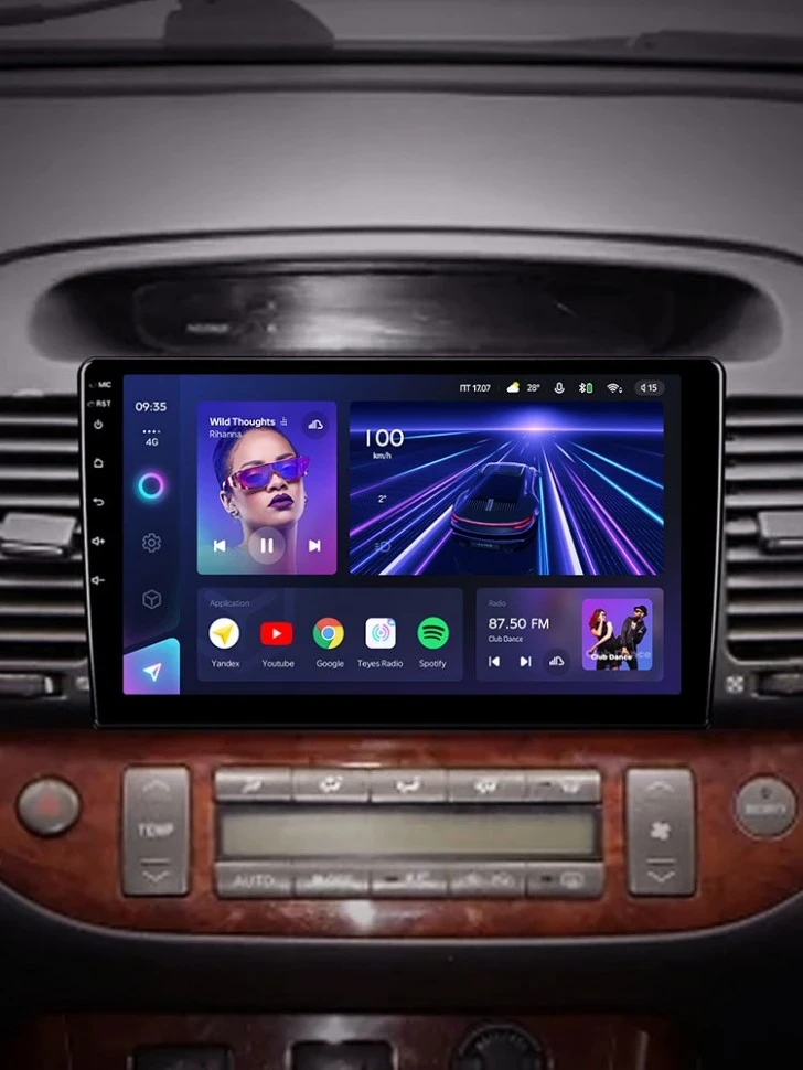 Штатная магнитола Teyes CC3 4/32 Toyota Camry 5 XV 30 (2001-2006) Тип-A