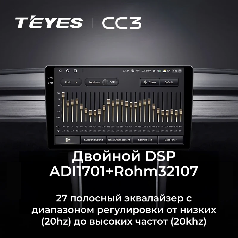Штатная магнитола Teyes CC3 4/32 Volkswagen Passat 7 B7 (2010-2015)