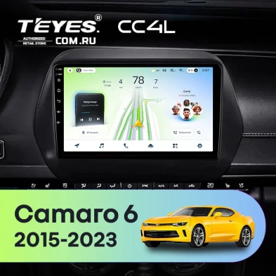 Штатная магнитола Teyes CC4L 6/64 Chevrolet Camaro 6 (2015-2023)
