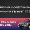 Штатная магнитола Teyes CC3 2K 4/64 Toyota RAV4 3 XA30 (2005-2016) F1 9"