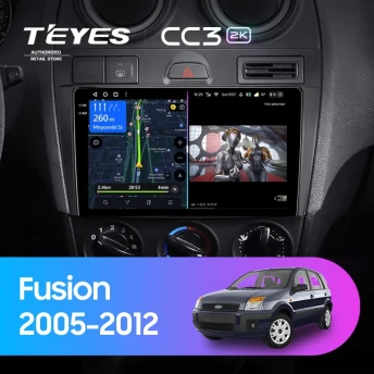 Штатная магнитола Teyes CC3 2K 4/64 Ford Fusion (2005-2012)